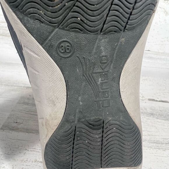 Dansko Womens Mesh Leather Drawstring Sneakers Comfort Shoes Gray‎ Size 36 - Picture 9 of 9